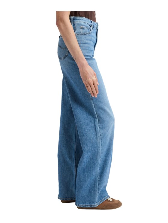 Lee Lee Jeansy 112385906 Niebieski Bootcut Fit