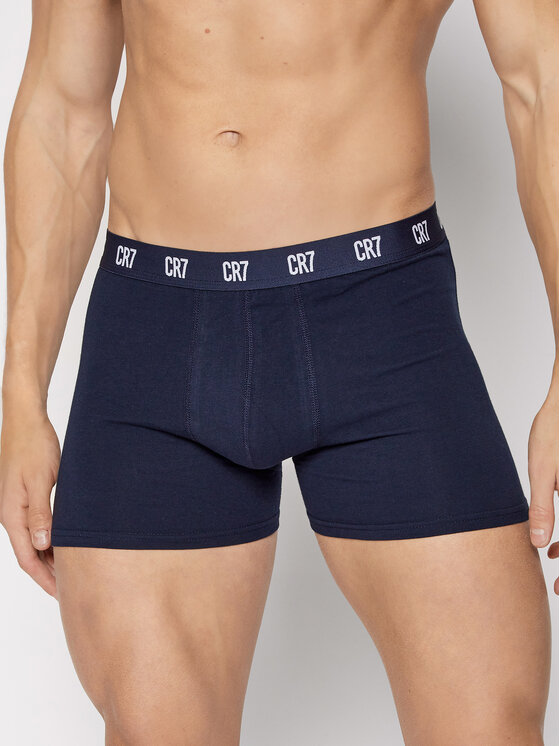 Cristiano Ronaldo CR7 Cristiano Ronaldo CR7 Комплект 3 чифта боксерки Basic 8100-49-2701 Цветен