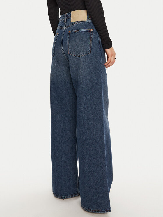 One Teaspoon One Teaspoon Traperice 26644 Plava Wide Leg