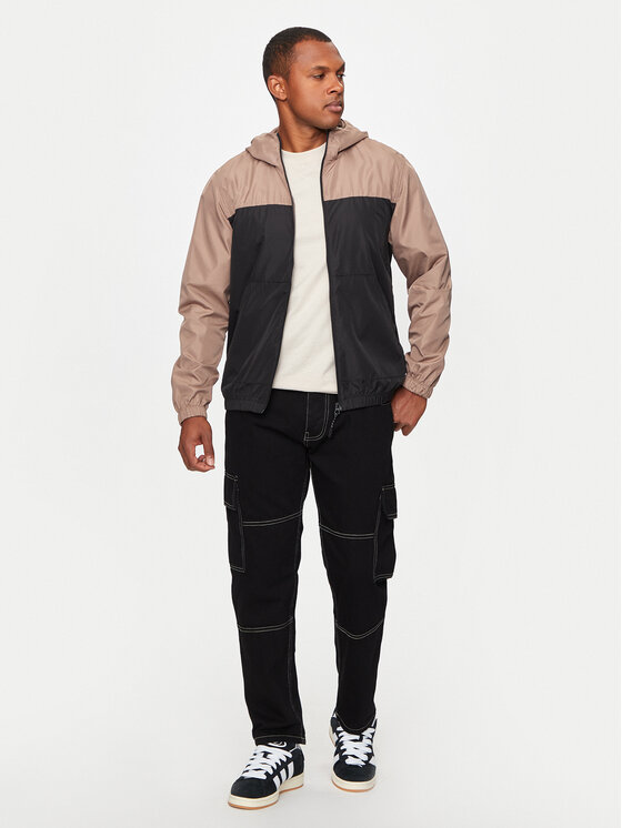 Brave Soul Brave Soul Tuulejope MJK-ASHBLOCKSTN Beež Straight Fit