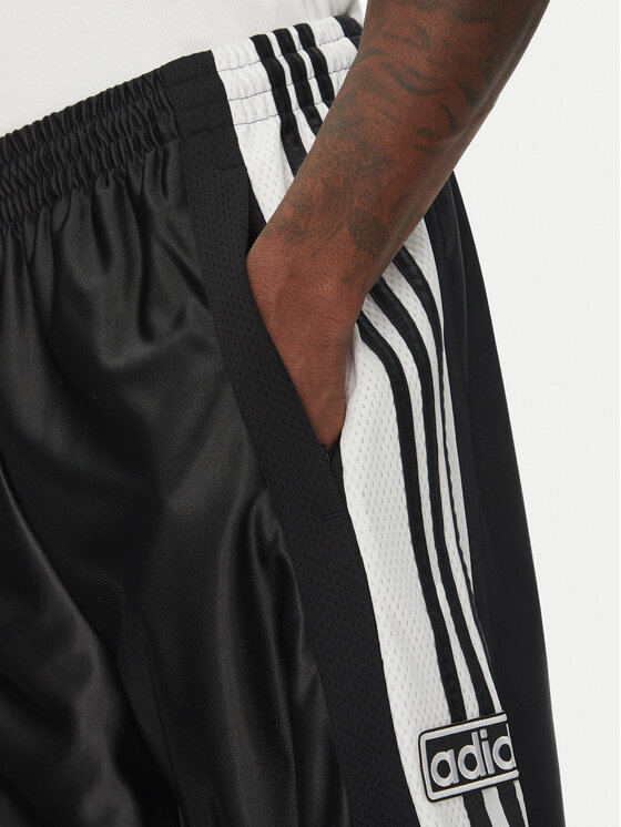 adidas adidas Pantaloncini sportivi Adibreak JM6689 Nero Loose Fit