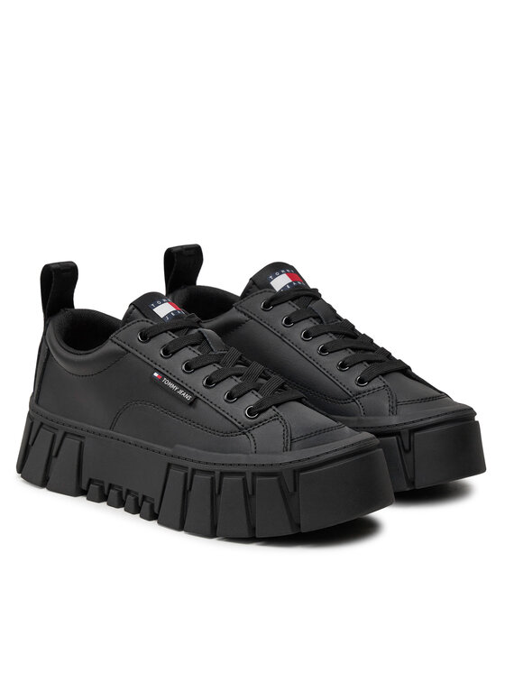 Tommy Jeans Tommy Jeans Superge Vulc Flatform EN0EN02610 Črna