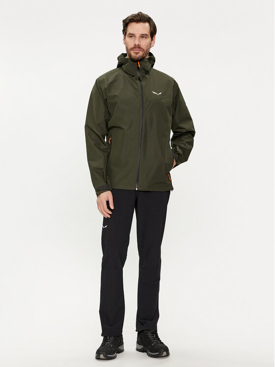 Salewa Salewa Vodootporna jakna Puez 28615 Zelena Regular Fit