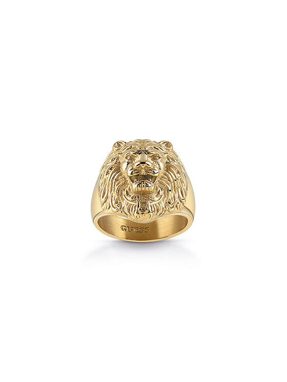 Guess Guess Pierścionek JUMR01307JWYG62 Złoty