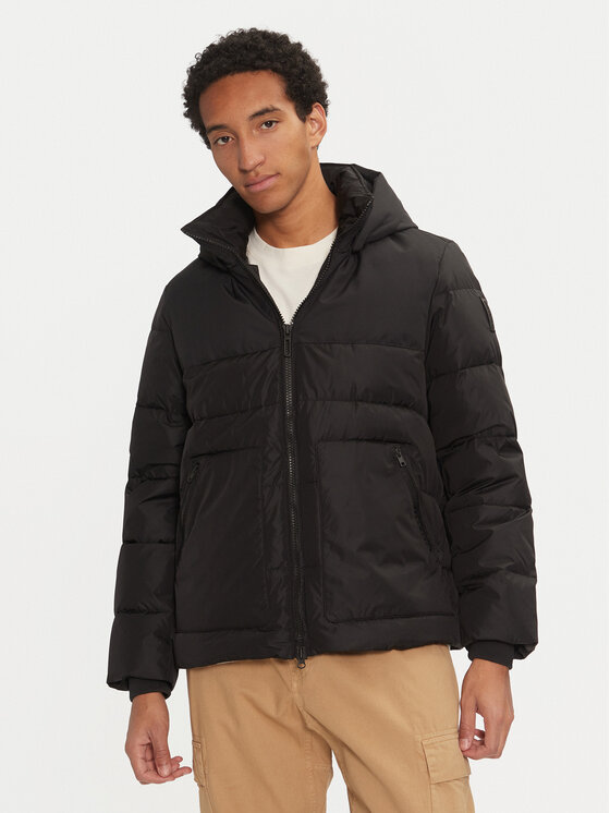 Bomboogie Bomboogie Μπουφάν πουπουλένιο JM8621TTNA4 Μαύρο Regular Fit
