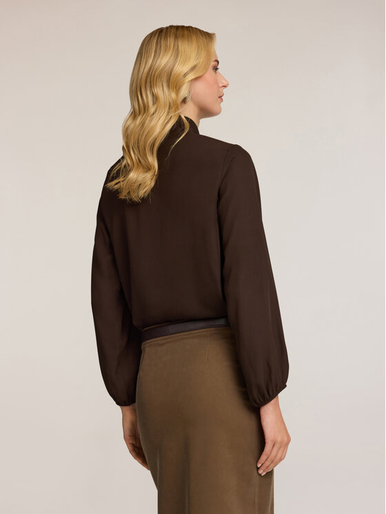 Motivi Motivi Blusa 2038Q001942N032 Marrone Regular Fit