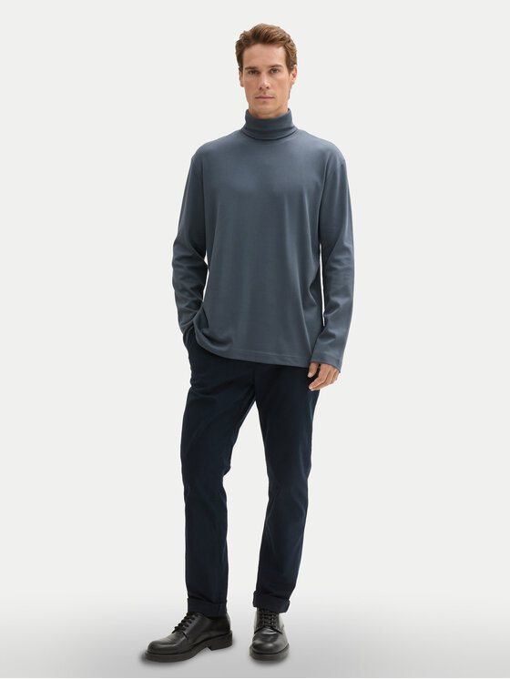 Tom Tailor Tom Tailor Rollkragenpullover 1043993 Blau Regular Fit