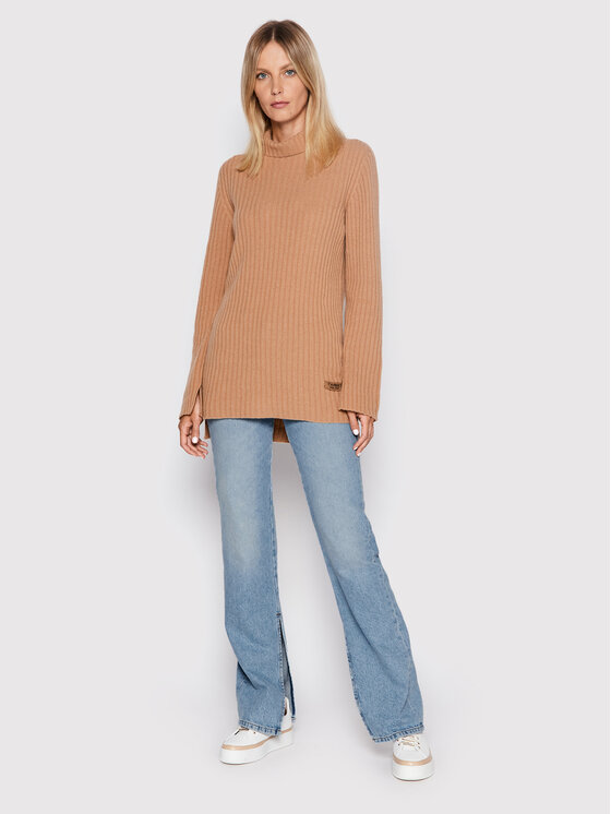 TWINSET TWINSET Blugi 222TP2394 Albastru celest Straight Leg