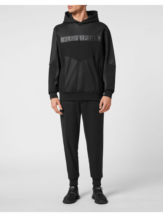 Plein Sport Plein Sport Mikina 1009 Čierna Regular Fit