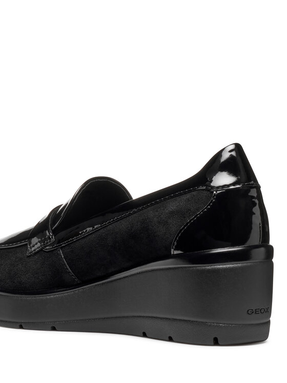 Geox Geox Poltopánky D Ilde D46RAB 02202 C9999 Čierna