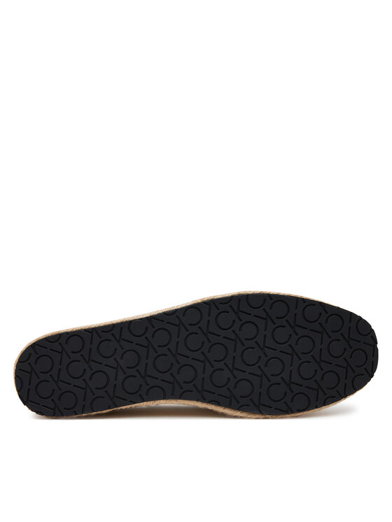 Calvin Klein Calvin Klein Espadrilles Espadrille W/Ck Hw - Lth HW0HW02390 Écru
