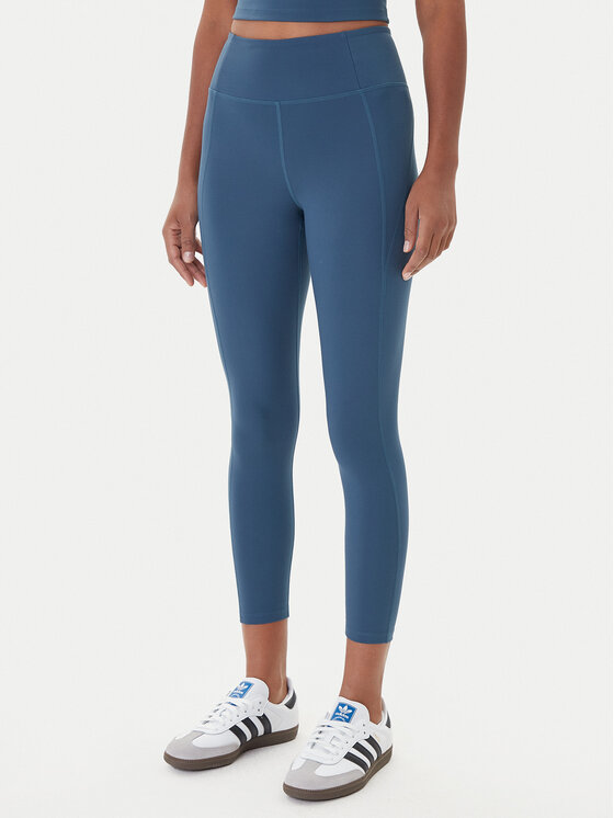 Girlfriend Collective Legginsy Compressive 4008 Granatowy Slim Fit