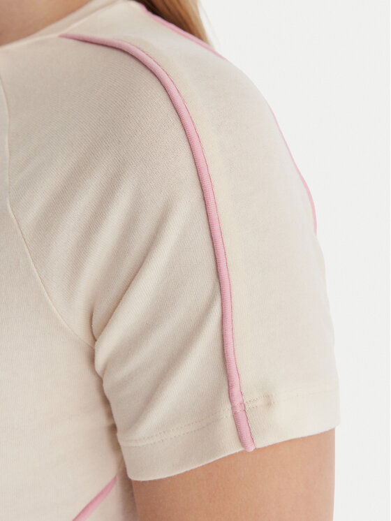 Guess Guess Футболка W6RI39 KCBF1 Écru Regular Fit