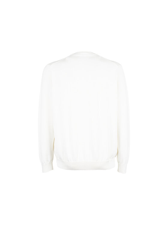 Lacoste Lacoste Πουλόβερ AH0128-70V Λευκό Regular Fit