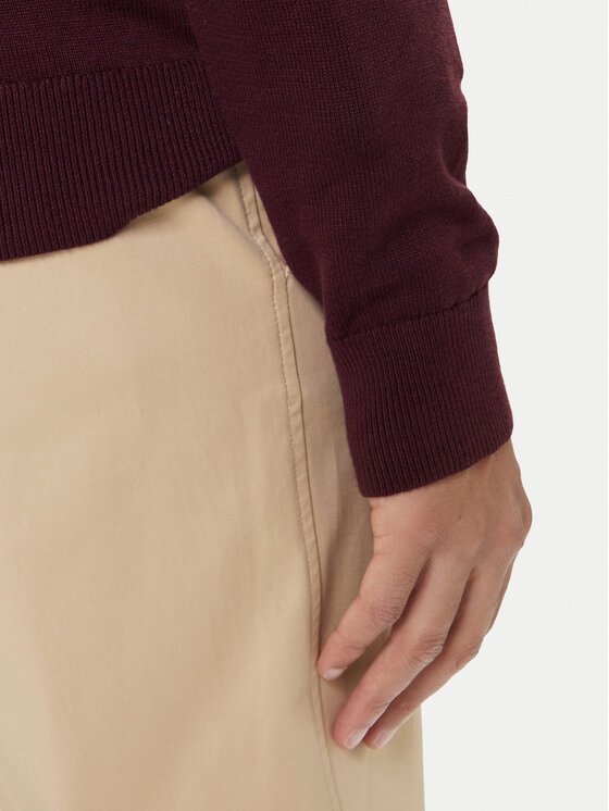 Tommy Hilfiger Tommy Hilfiger Светр Essential Ssnl MW0MW39999 Бордовий Regular Fit