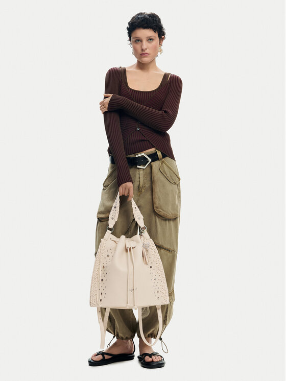 Desigual Desigual Batoh 26SAKP33 Béžová