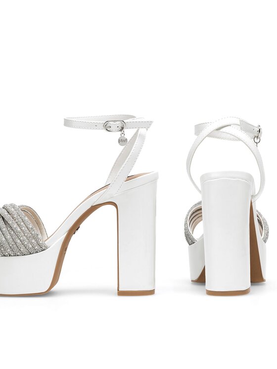 Nine West Nine West Sandały WFA2736-1 Biały