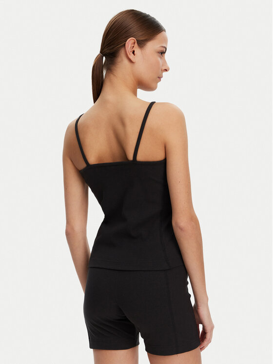 adidas adidas Marškinėliai ALL SZN Rib JJ1224 Juoda Slim Fit