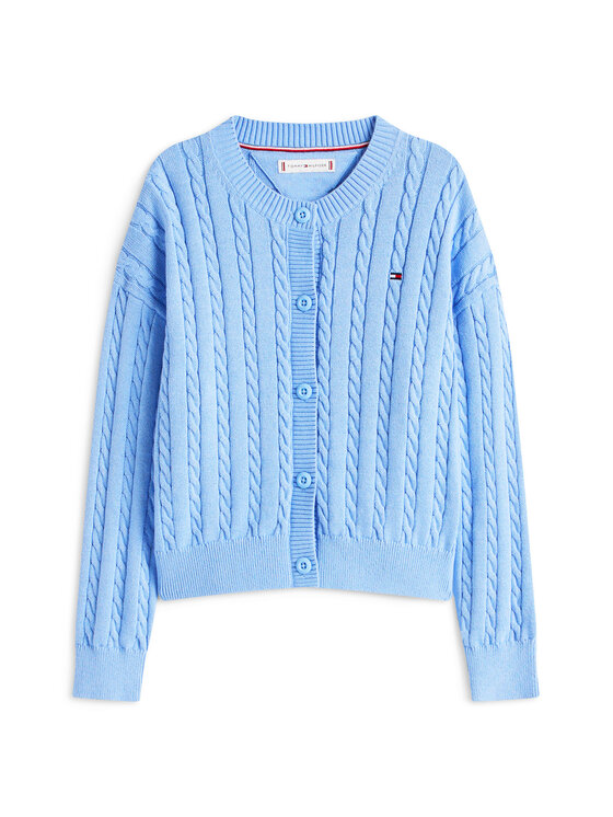 Tommy Hilfiger Tommy Hilfiger Кардиган KG0KG08546 Светлосиньо Regular Fit