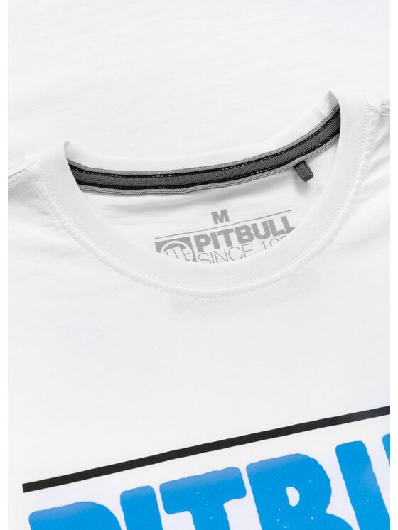 PITBULL PITBULL T-Shirt GYM Biały Regular Fit