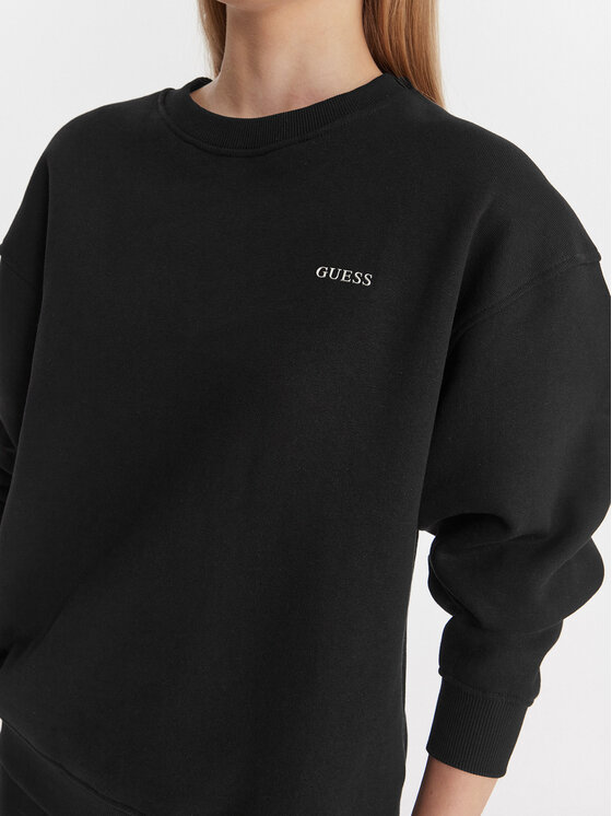Guess Guess Mikina V6RQ13 K9V31 Černá Regular Fit