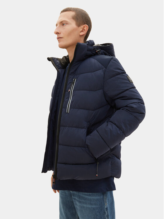 Veste Homme TOM TAILOR – Coupe Moderne Confortable – Ligne Durable BE PART – Tailles S à 3XL