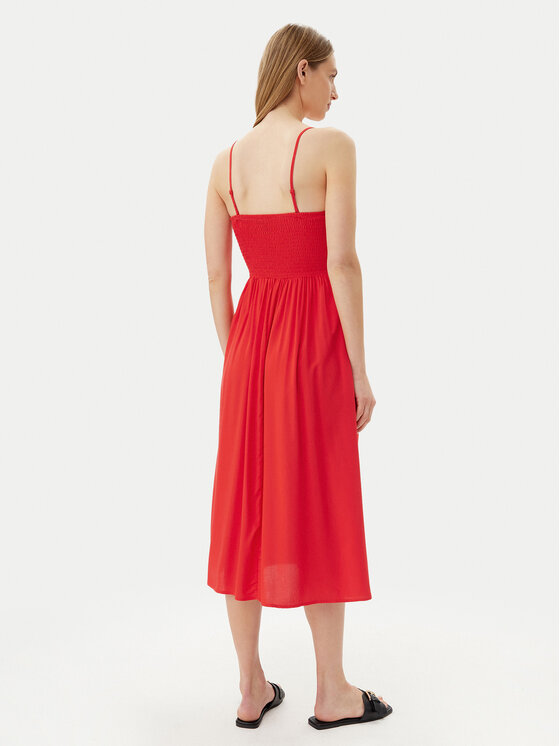 Vero Moda Vero Moda Nyári ruha Easy 10328766 Piros Regular Fit