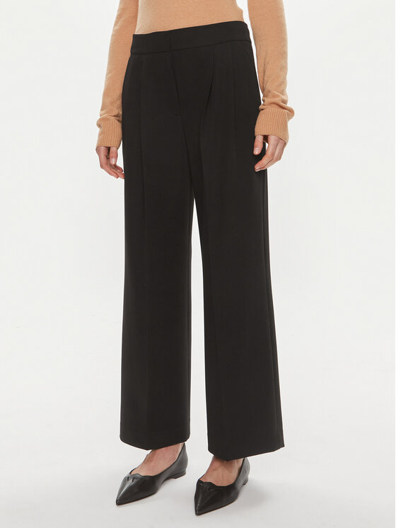 2NDDAY 2NDDAY Pantaloni din material Miles 2000160151 Negru Regular Fit