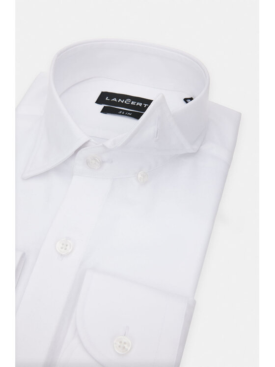 Lancerto Lancerto Koszula Adaline KO073123000028 Biały Slim Fit