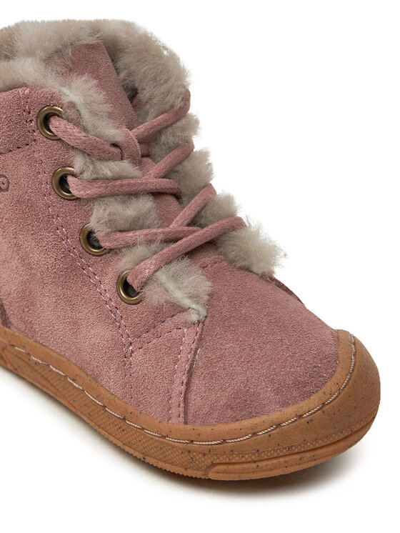 Froddo Froddo Gležnjače Minni Suede Laces G2110140 M Ružičasta