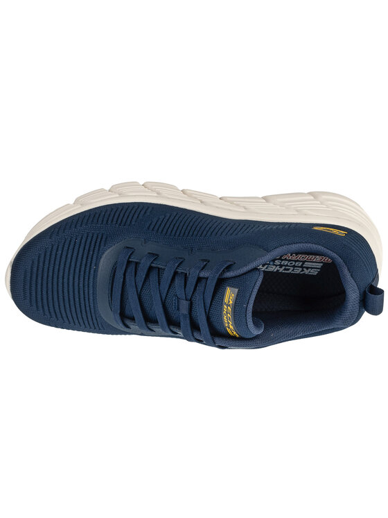 Skechers Skechers Sneakersy Bobs B Flex Hi Granatowy
