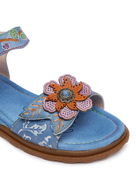 Laura Vita Laura Vita Босоніжки Brownieo 02 Голубий