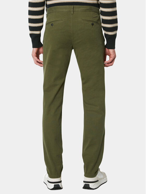 Marc O'Polo Marc O'Polo Chinos kelnes 421 0029 10044 Žalia Shaped Fit