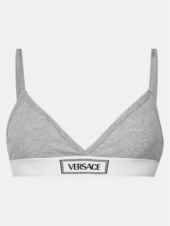 Versace Versace Bralette krūšturis 1013503 Pelēks