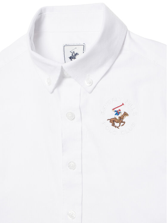 Beverly Hills Polo Club Beverly Hills Polo Club Сорочка P-SS26B-SH0151 Білий Regular Fit
