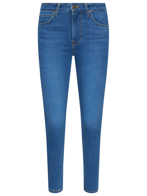 Lee Lee Jeansy Scarlett L626QDDM 112140398 Granatowy Skinny Fit