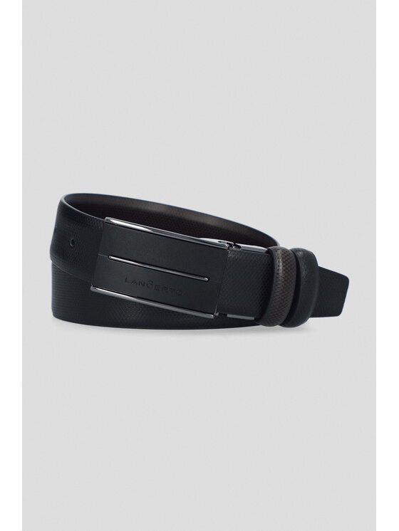 Lancerto Lancerto Pasek Męski Boone PS073224000001 Czarny