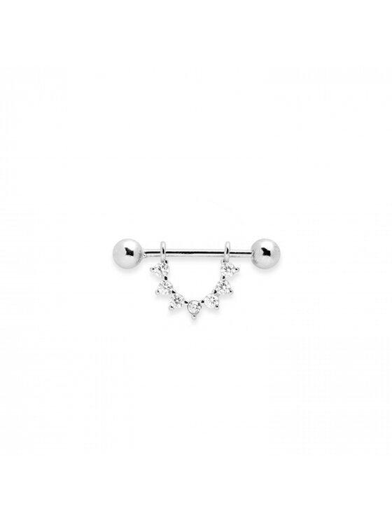 ANIA KRUK ANIA KRUK Piercing SRUKS0680 Srebrny