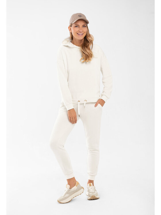 Volcano Volcano Bluza B-MORE Biały Regular Fit