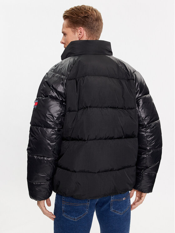 Tommy Jeans Tommy Jeans Зимно яке DM0DM17226 Черен Relaxed Fit