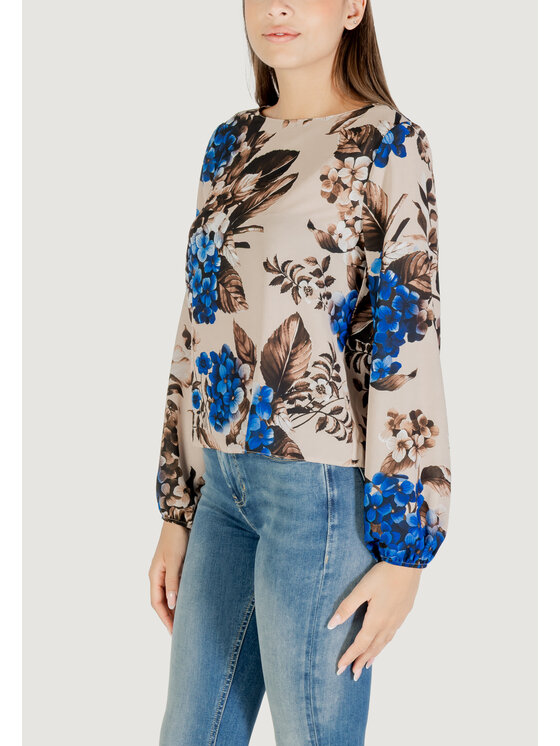 Rinascimento Rinascimento Blusa REWI Blu Long Fit