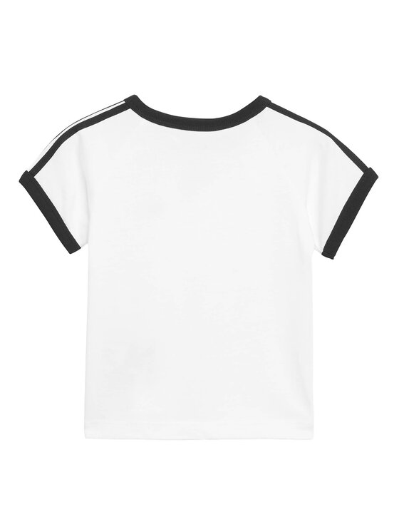 adidas adidas T-Shirt 3-Stripe KR3715 Biały Regular Fit
