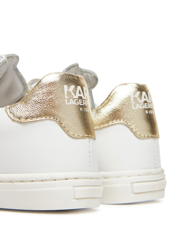 Karl Lagerfeld Kids Karl Lagerfeld Kids Sneakersy Z30383 S Bílá