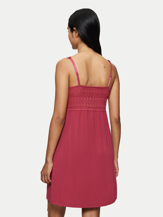 Triumph Triumph Nočna srajca Aura Spotlight 10218288 Rdeča Regular Fit