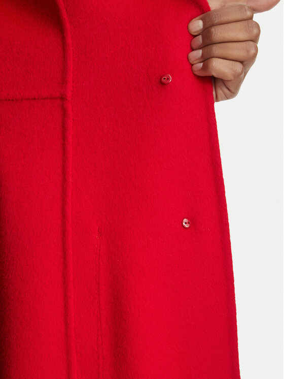 Elisabetta Franchi Elisabetta Franchi Villane mantel CP-03D-67E2-V860 Punane Regular Fit