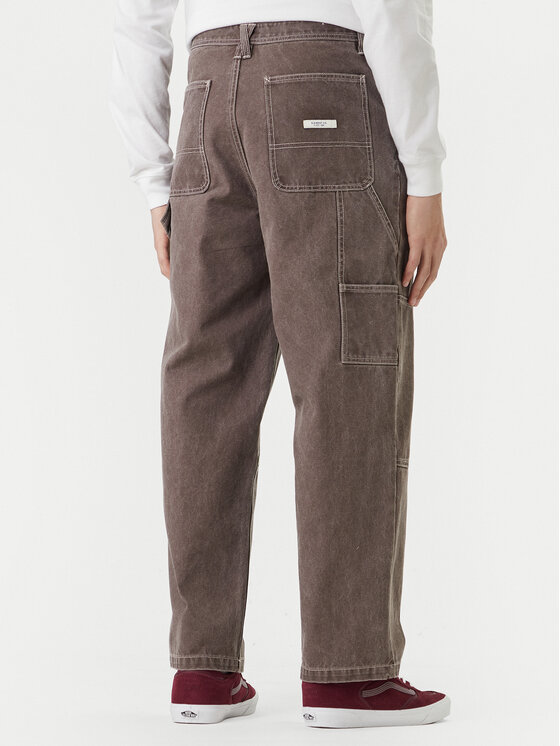 Element Element Szövet nadrág Big Carpenter Canvas ELYNP00201 Barna Relaxed Fit