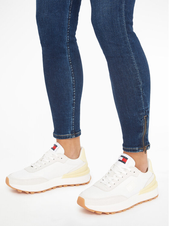 Tommy Jeans Tommy Jeans Сникърси Tjw Tech Runner Ess EN0EN02511 Бял