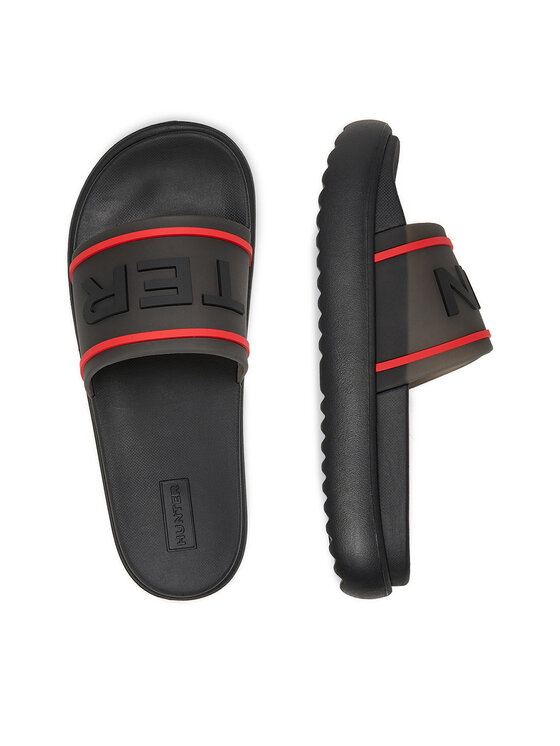 Hunter Hunter Şlapi HU88895 Negru