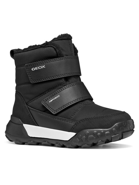 Geox Geox Škornji za sneg J Trekkyup Boy B Abx J66MBA 0FU54 C9999 S Črna