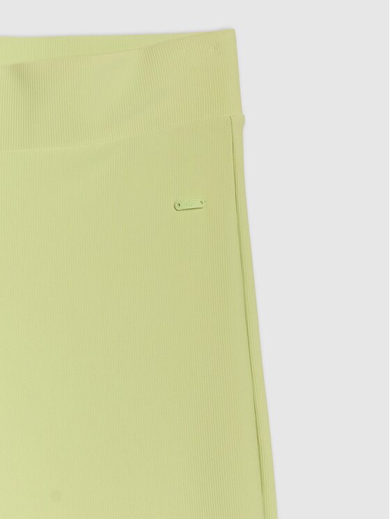 4F 4F Spodnie damskie 4FRSS25TFTRF1037-42S Zielony Regular Fit